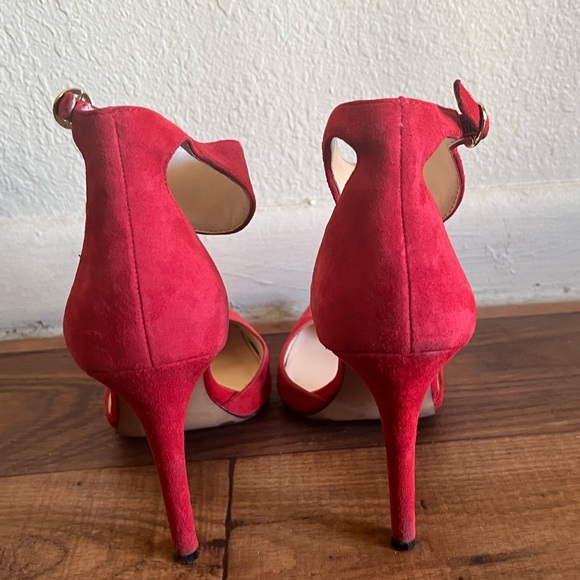 Bright red Jessica Simpson heels 👠 - Picture 4 of 5